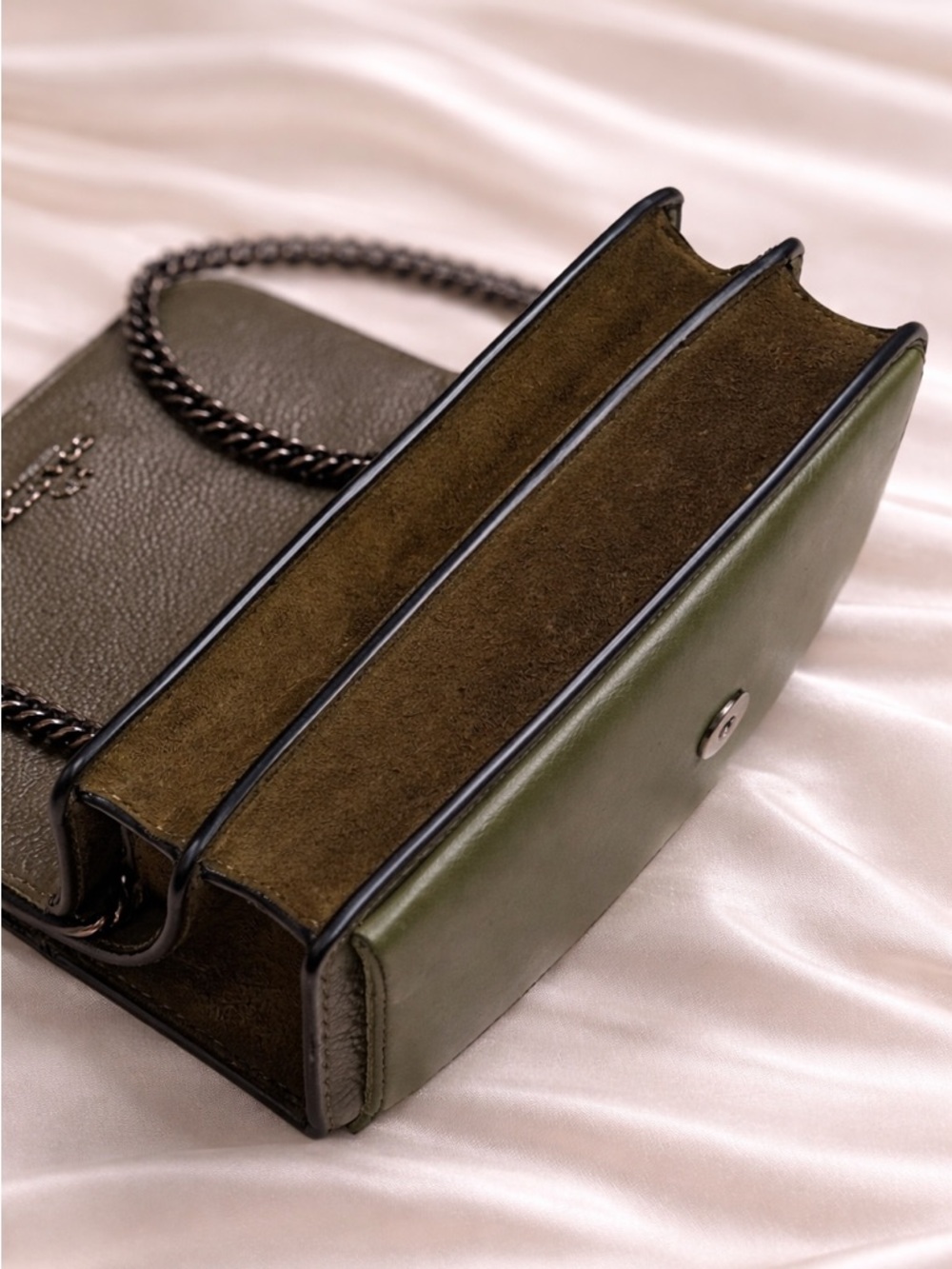 Coach Klare suede and leather Crossbody Bag - Picture 3 of 16